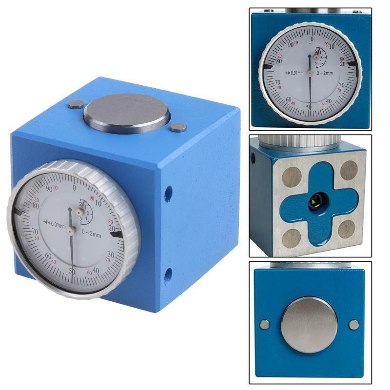 Magnetic Z Axis Dial Zero Pre Setter Tool 2" Height 0004" Gage 50 +/- 0.01mm