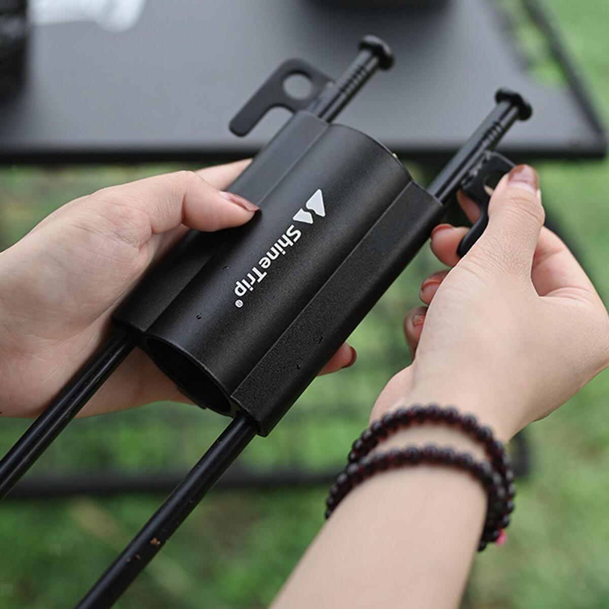 Awning Rod Holder Awning Rod Stand Durable for Barbecue Hiking Fishing