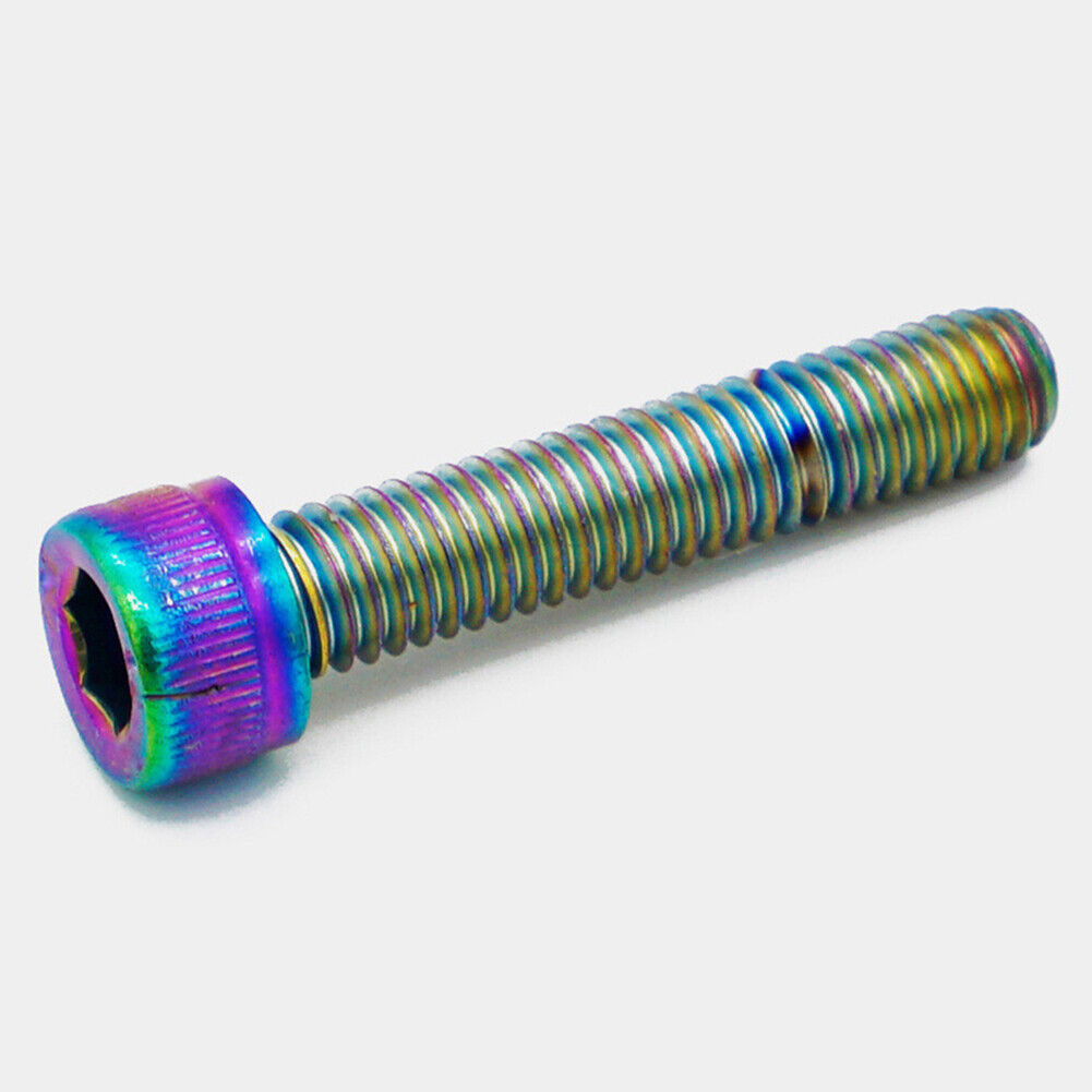 OUO Bicycle Stem Top Cap Headset Cover with Screw Fork Ring Spacer (Purple)