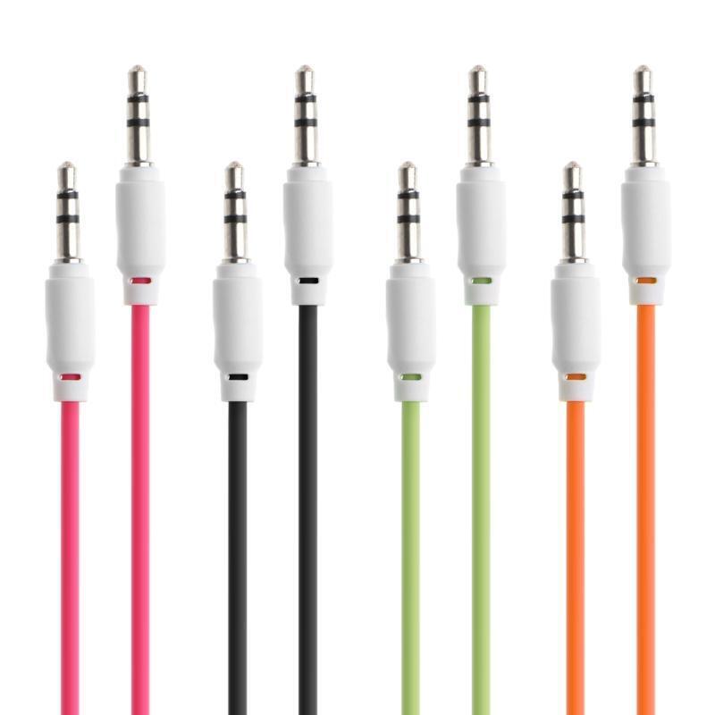 1m 3.5mm Jack Male To Male Audio Auxiliary Aux Cable For Car Stereo MP3 Phone
