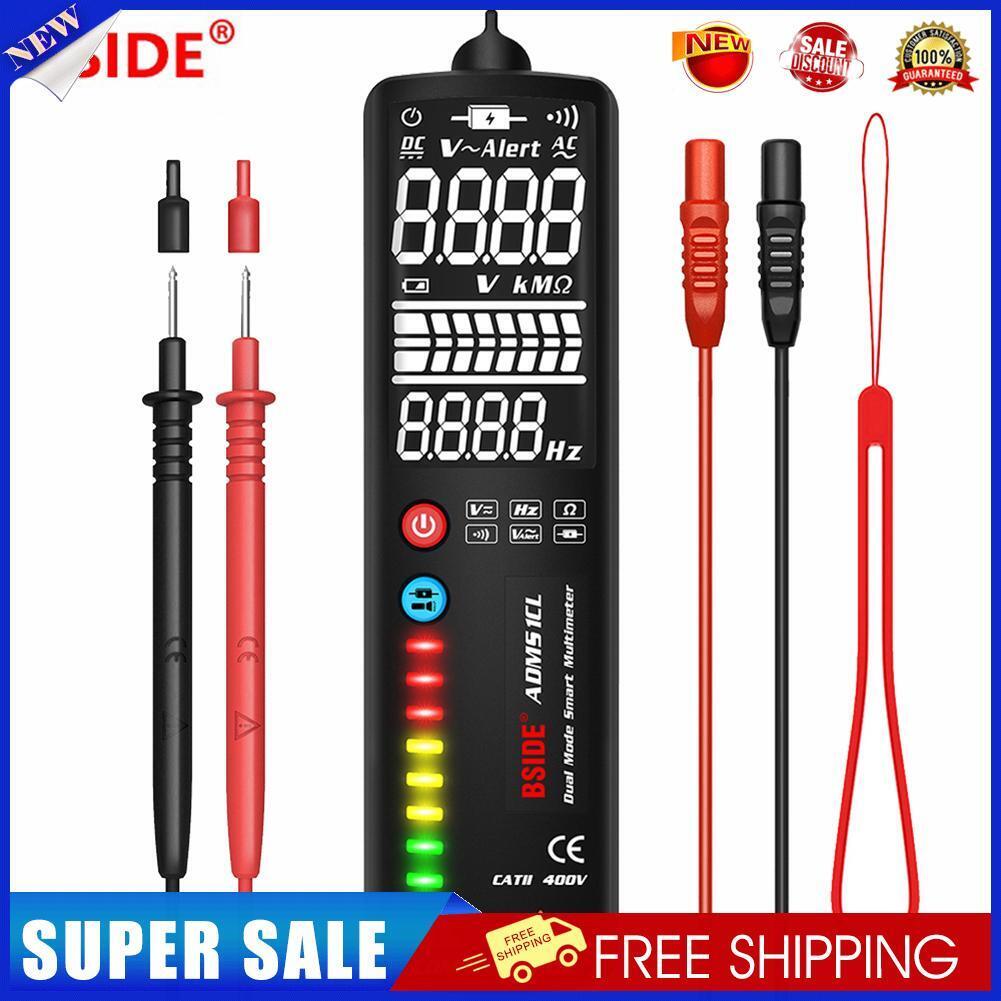 ADMS1CL LCD Intelligent Digital Multimeter+Electric Pen with Analog Strip