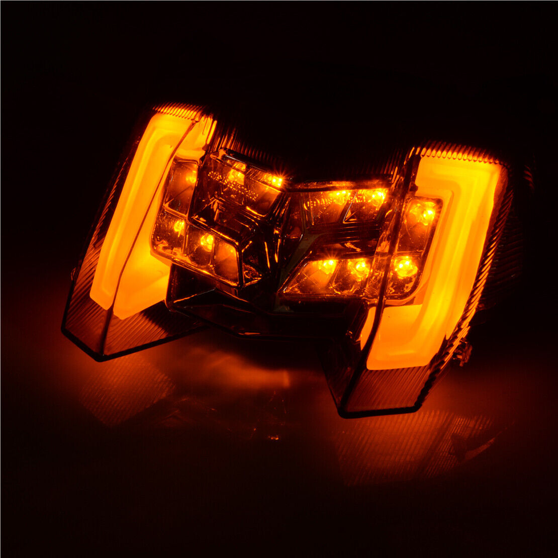 Smoke LED Integrated Brake Turn Signal Tail Light Fit For Yamaha MT09 2017-2020