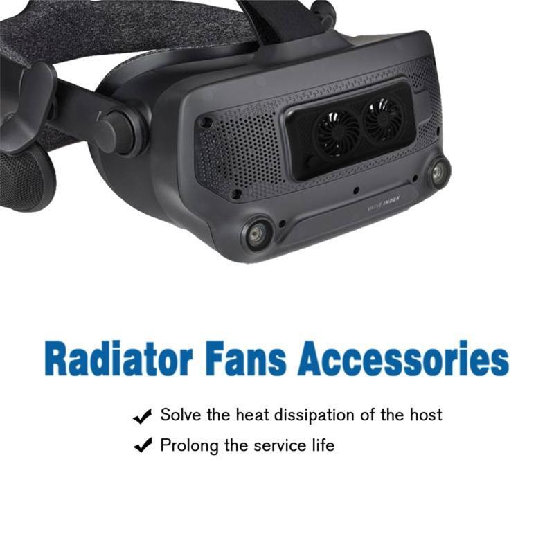 VR Headset Dual Fans Cooler Suitable for Valve Index VR Headset Cooling