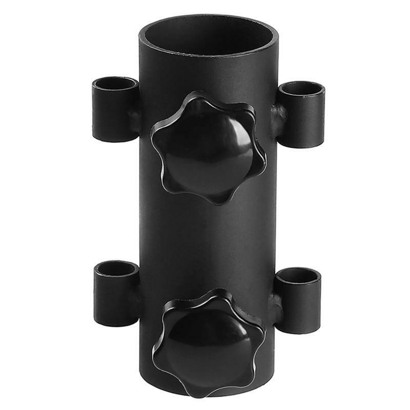 Portable Awning Rod Holder Outdoor Camping Canopy Rod Metal Fixed Tube Windproof