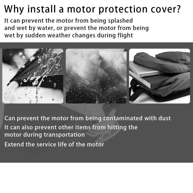 4x Motor Cap Dust Protector Centrifugal Cooling Dustproof Cover for Mini 2/SE