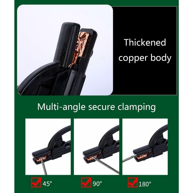 Copper Electrode Clamp Jaw Holding Plier for Workpiece Welding Site Construction