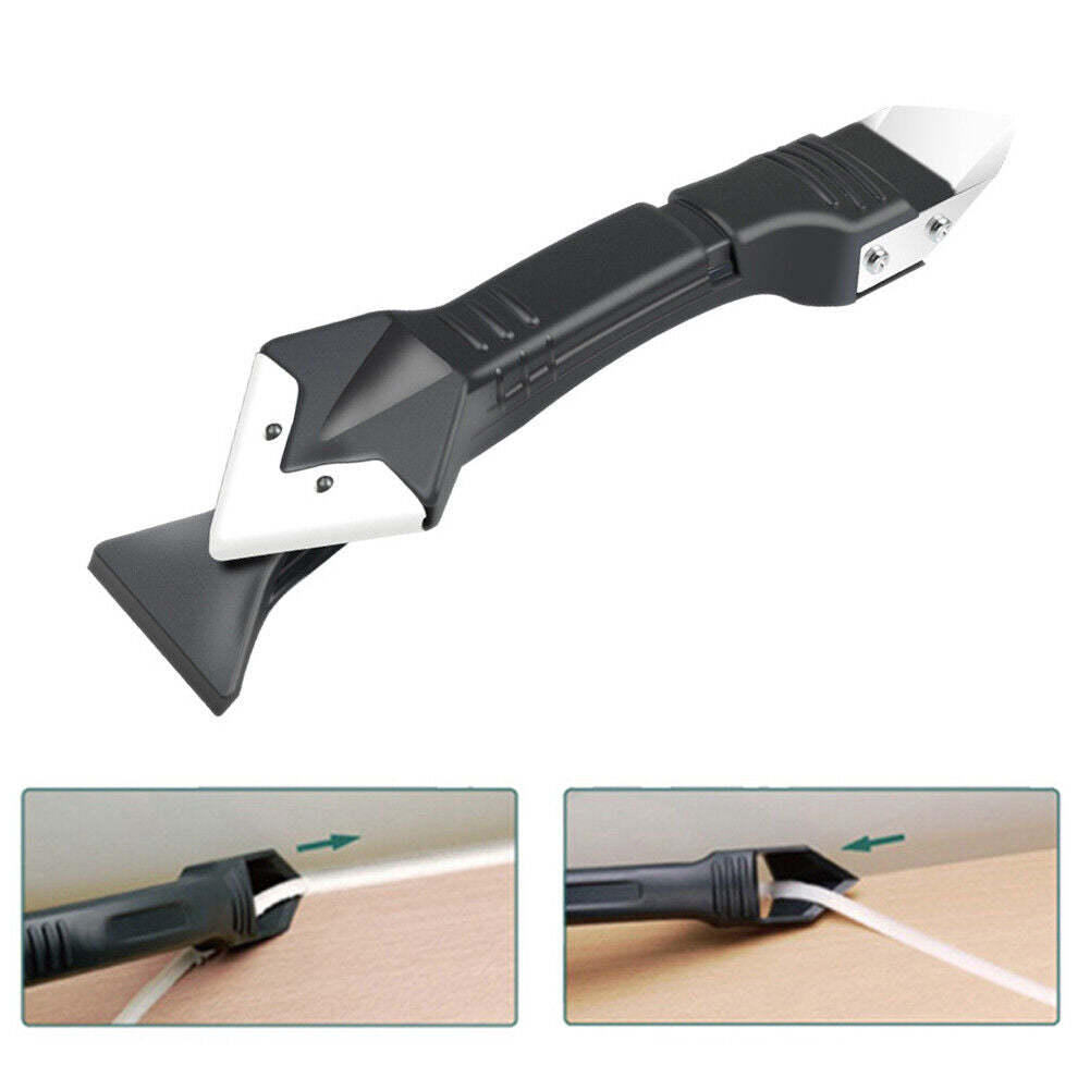 5 in 1 Caulking Removal Glass Glue Angle Scraper Sealant Remover Shovel