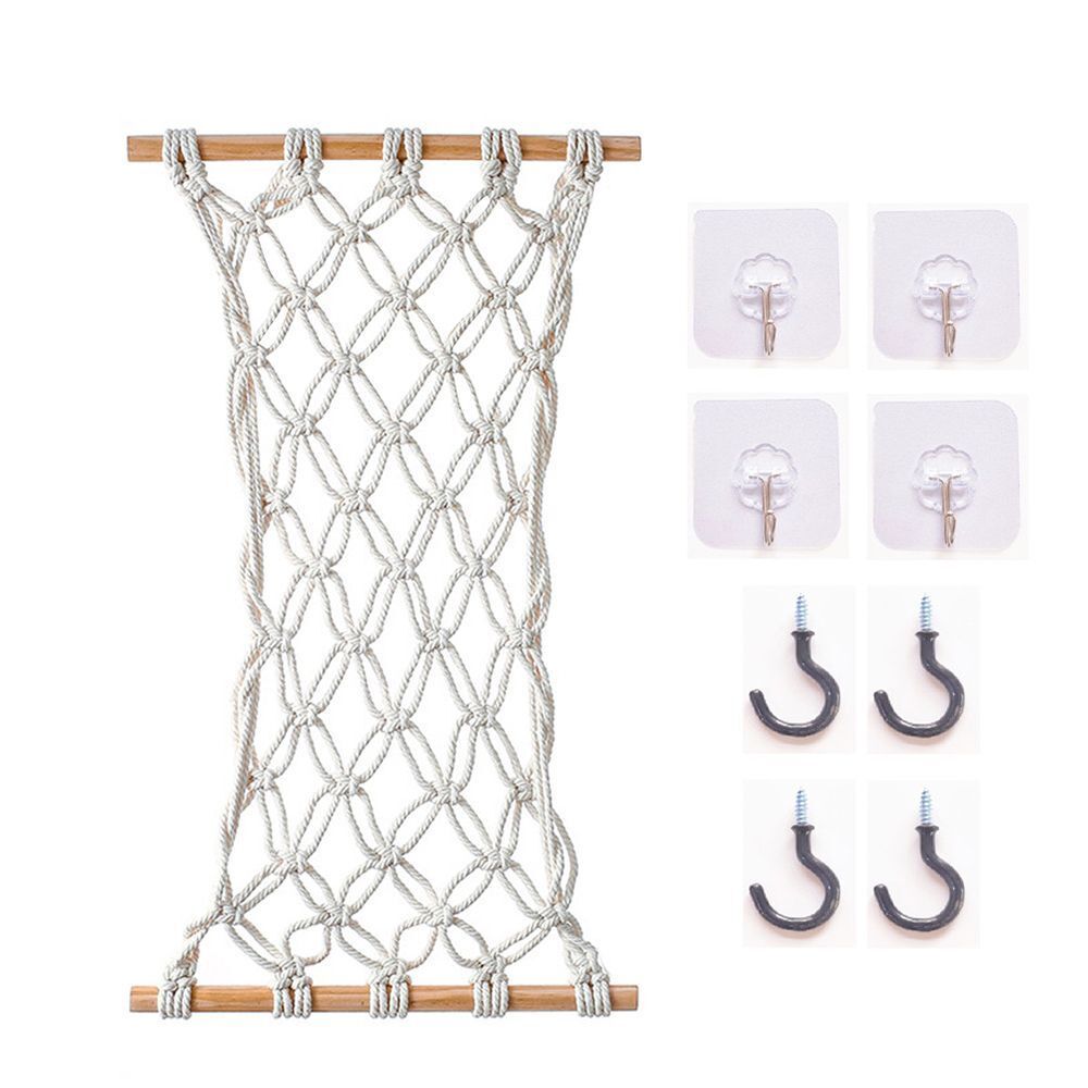 Storage Net Handmade Fruit Vegetable Hammock Woven Fruit Holder Hanging Basket