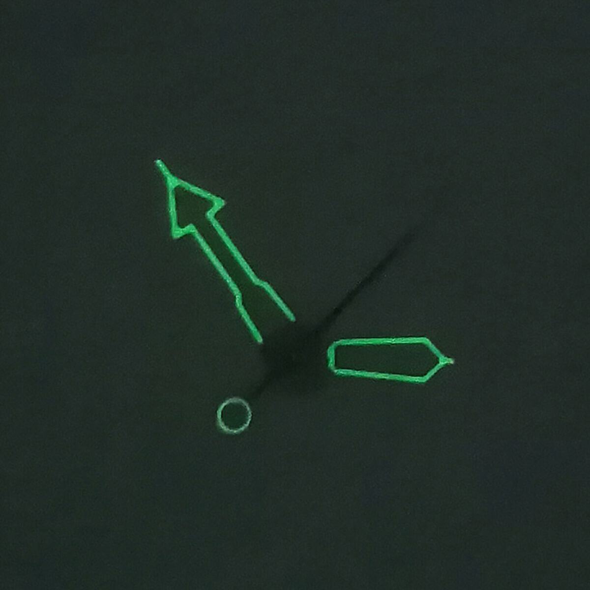 Hollow Watch Hands Green Luminous Watch Hands for NH35/NH36 Movement Accessories