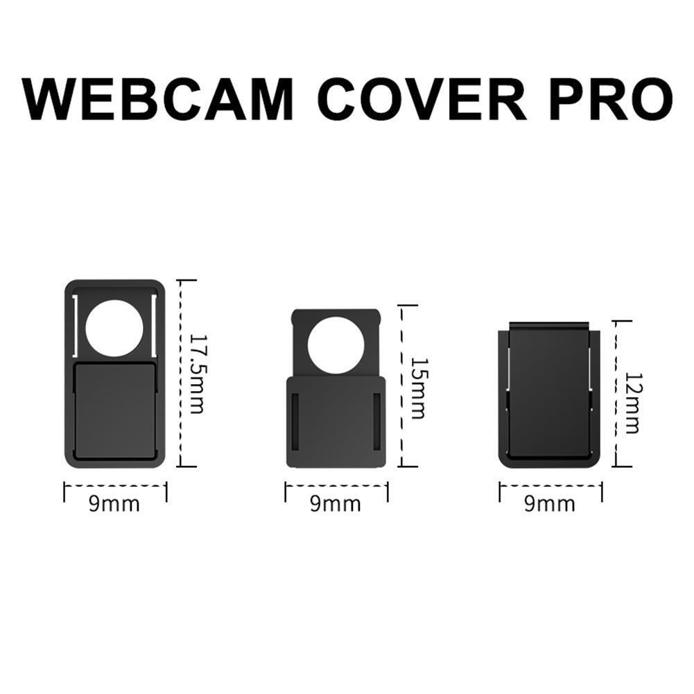 3pcs Plastic Webcam Cover Privacy Protection Shutter Anti-hacker for Phone