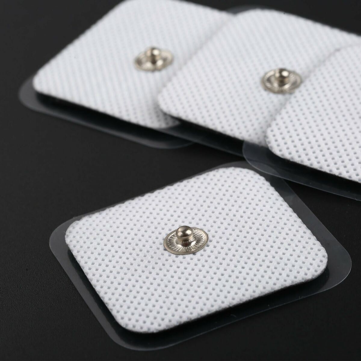 20Pcs 1.6x1.6" Snap On Electrode Pads F Tens Units Therapy Massagers Spare Parts