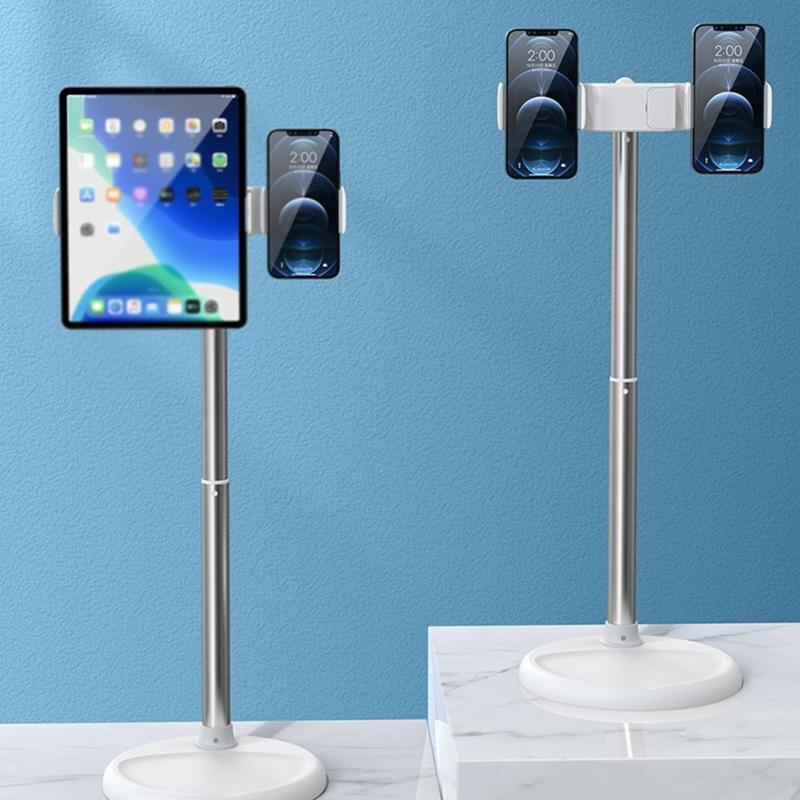 Stable Holder Mobile Phone Tablet Holders Aluminum Bases Non-slip Pad Props
