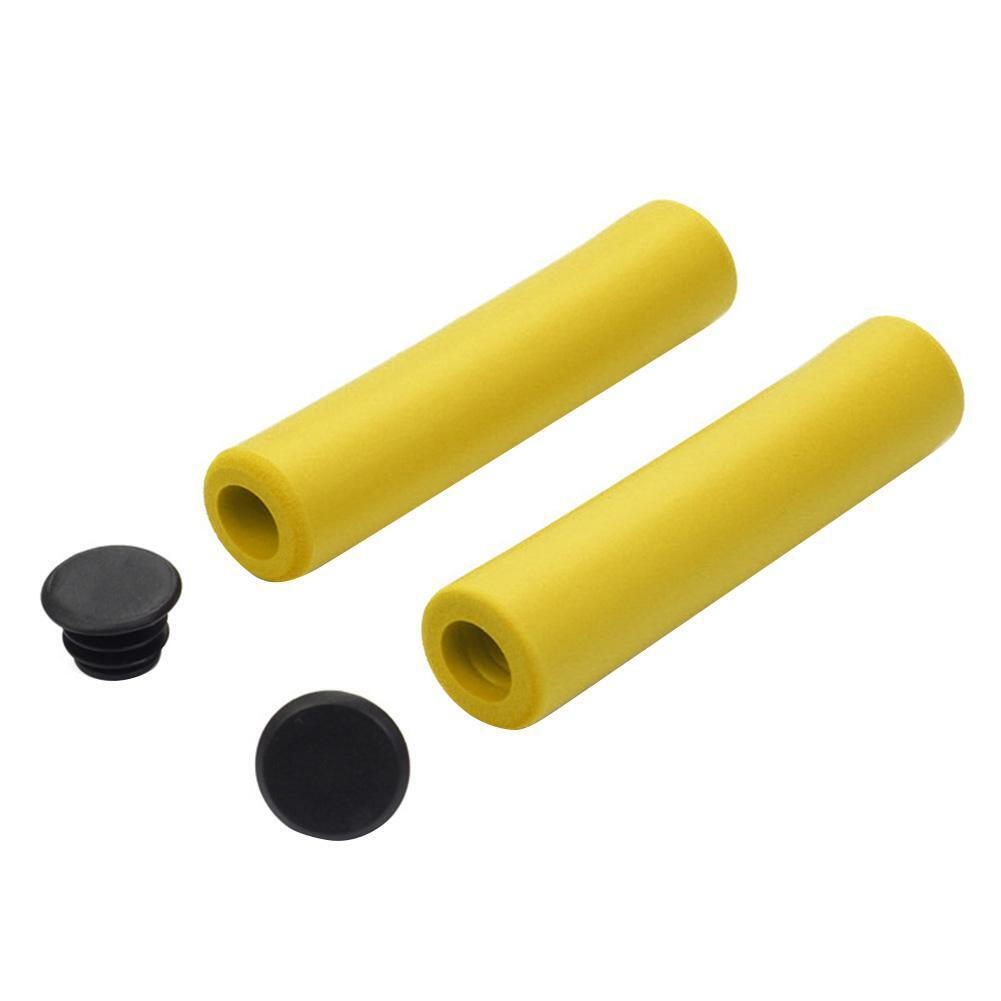 BIKEIN Bicycle Gear Grip Handle Sponge Handlebar Cycling Accessory(Yellow)