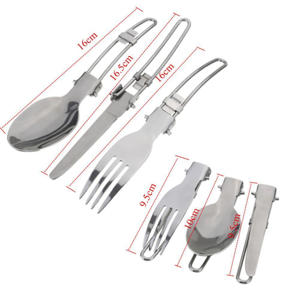 1-2 Person 12pcs Outdoor Camping Hiking Picnic Cookware Bowl Pot Fry Pan