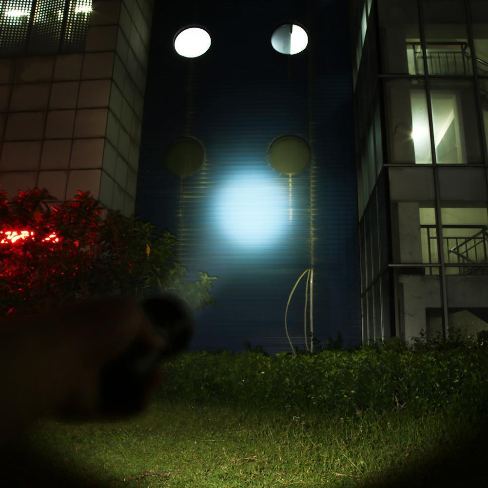 Skywolfeye XPE LED Flashlight Torch Zoomable Outdoor Home Emergency Light