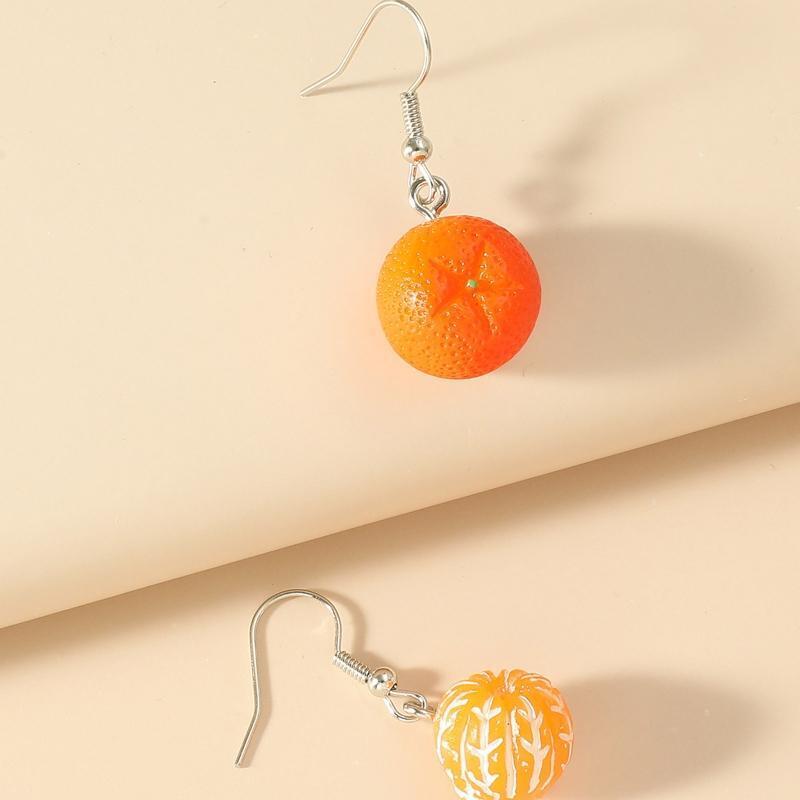 European and American Popular Fruit Earrings Fashion Personality Ear Jewelry