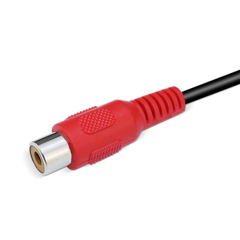 RCA Audio Adapter Connector 3.5mm Audio Cable 1 Male To 2 RCA Plug Female
