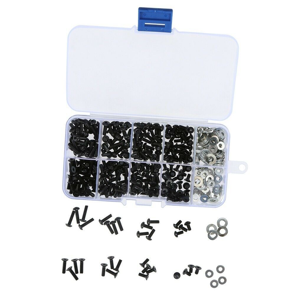 180  Screw M3 M4 Flat Washer assortment set /10 HSP RC Car