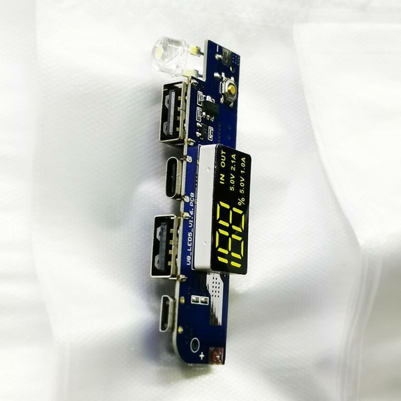 Motherboard Module DIY Power Bank Mobile Power Motherboard Circuit Board Accs