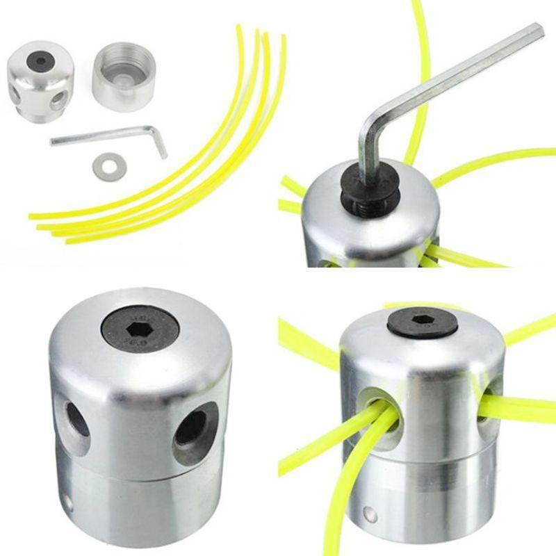 Easy Replacement Part Lawn Mower Cutter Head Easy Installation Garden Tool Metal