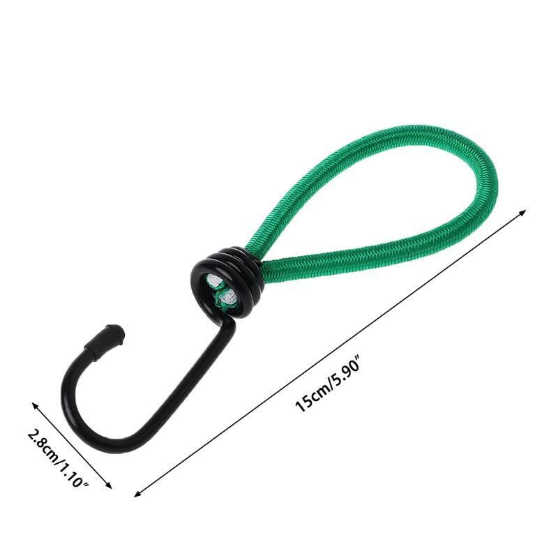Elastic Rope Buckle Tent Hook Cord Fastener Fixing Band Outdoor Camping Supplies