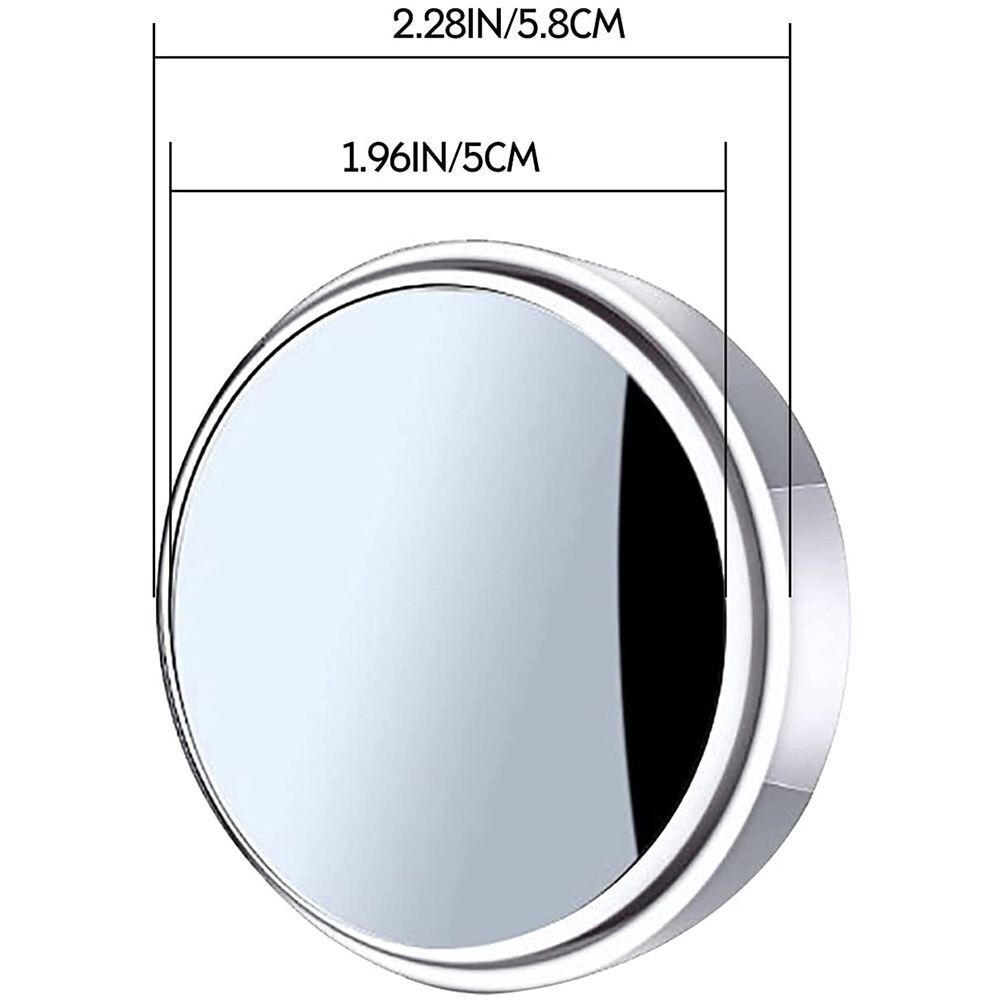 Spot Mirror 360-degree Wide Angle Car Rearview Auxiliary Adjustable Rotation