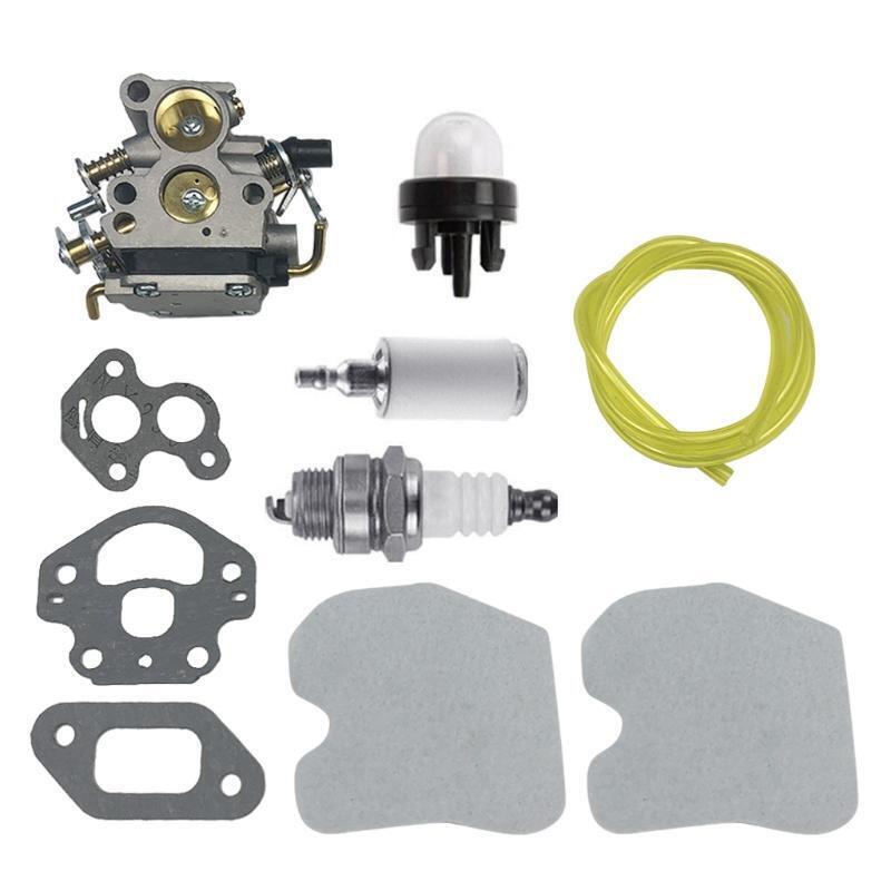 Carburetor with Air Filter Fuel Line Filter Compatible with Hus-qvarna 235E  235