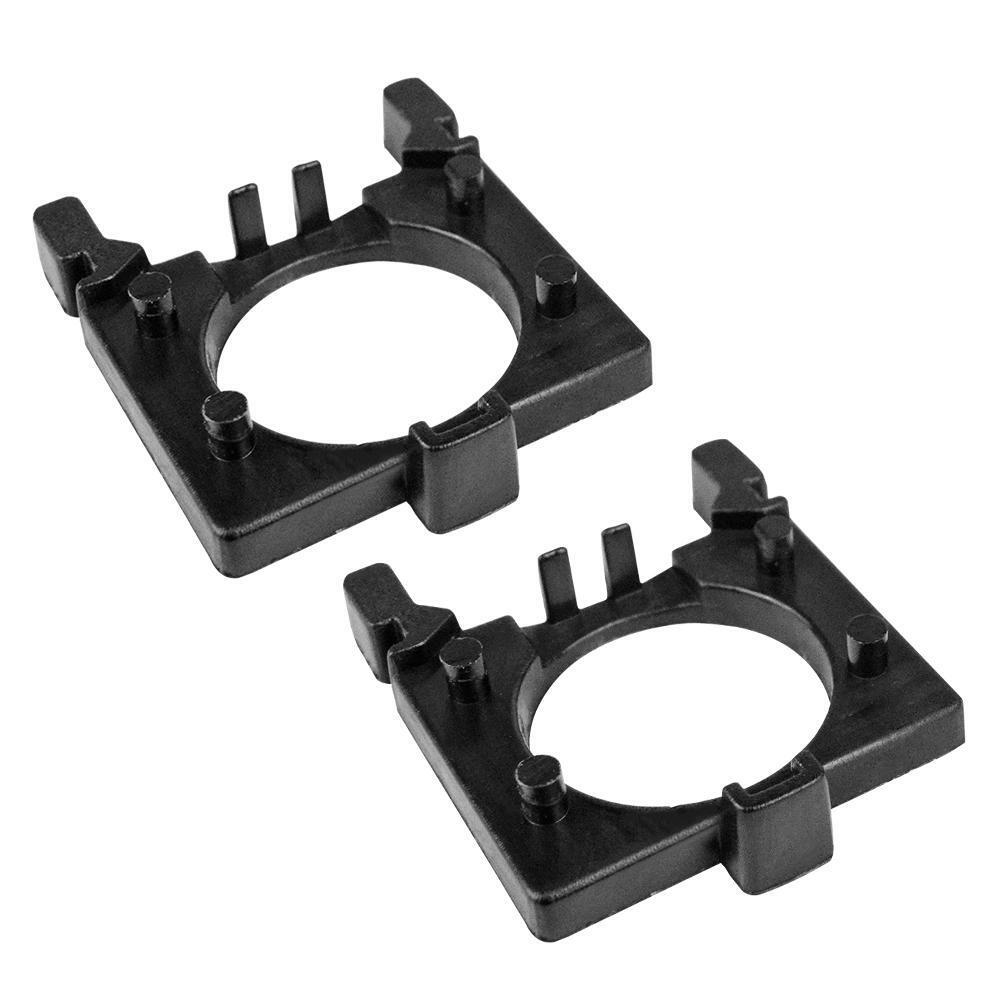 1 Pair H7 LED Headlight Bulb Base Adapters Holders for Focus MK2 Mondeo MK4