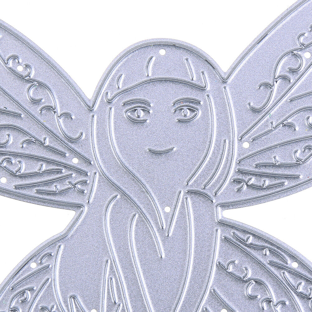 Angel Pattern Metal Cutting Die Embossing Stencil for Scrapbook Album Craft