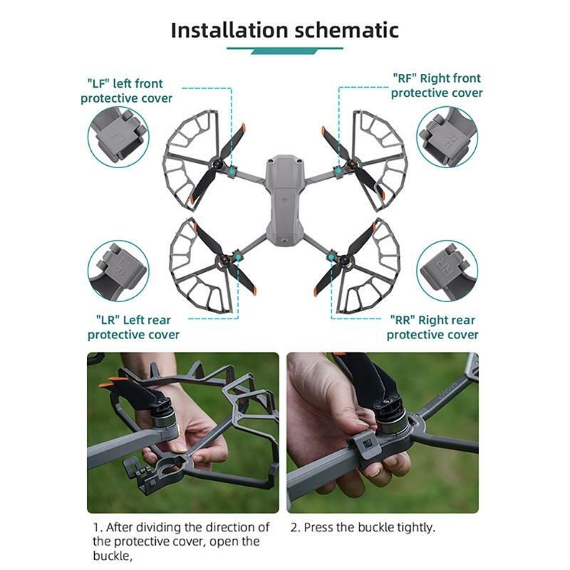 Propeller Protective Cover Drone Prop Blades Guard Protection for Mavic AIR 2/2S
