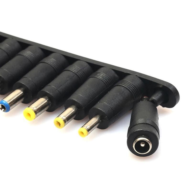 DC Power Supply Jack Sets 5.5x2.1mm Adapter To 8 Plugs Connector For Laptop