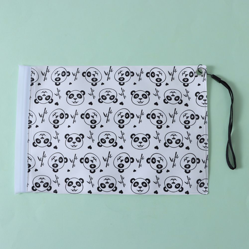 Clamshell Easy-carry Snap-strap Container Clean Wipes Carrying Case Wipe Bag