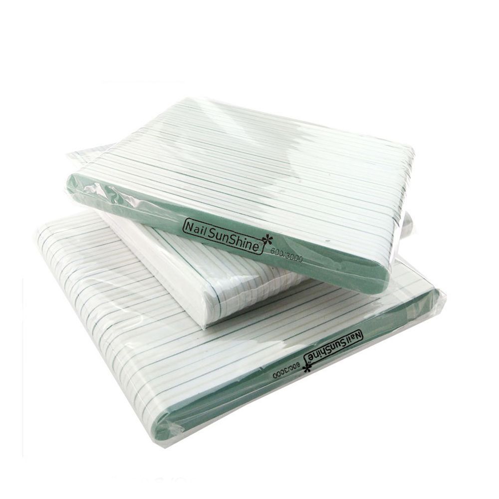 Strip Pedicure Double Sided Sanding Buffer Nail Care Nail Files 600/3000