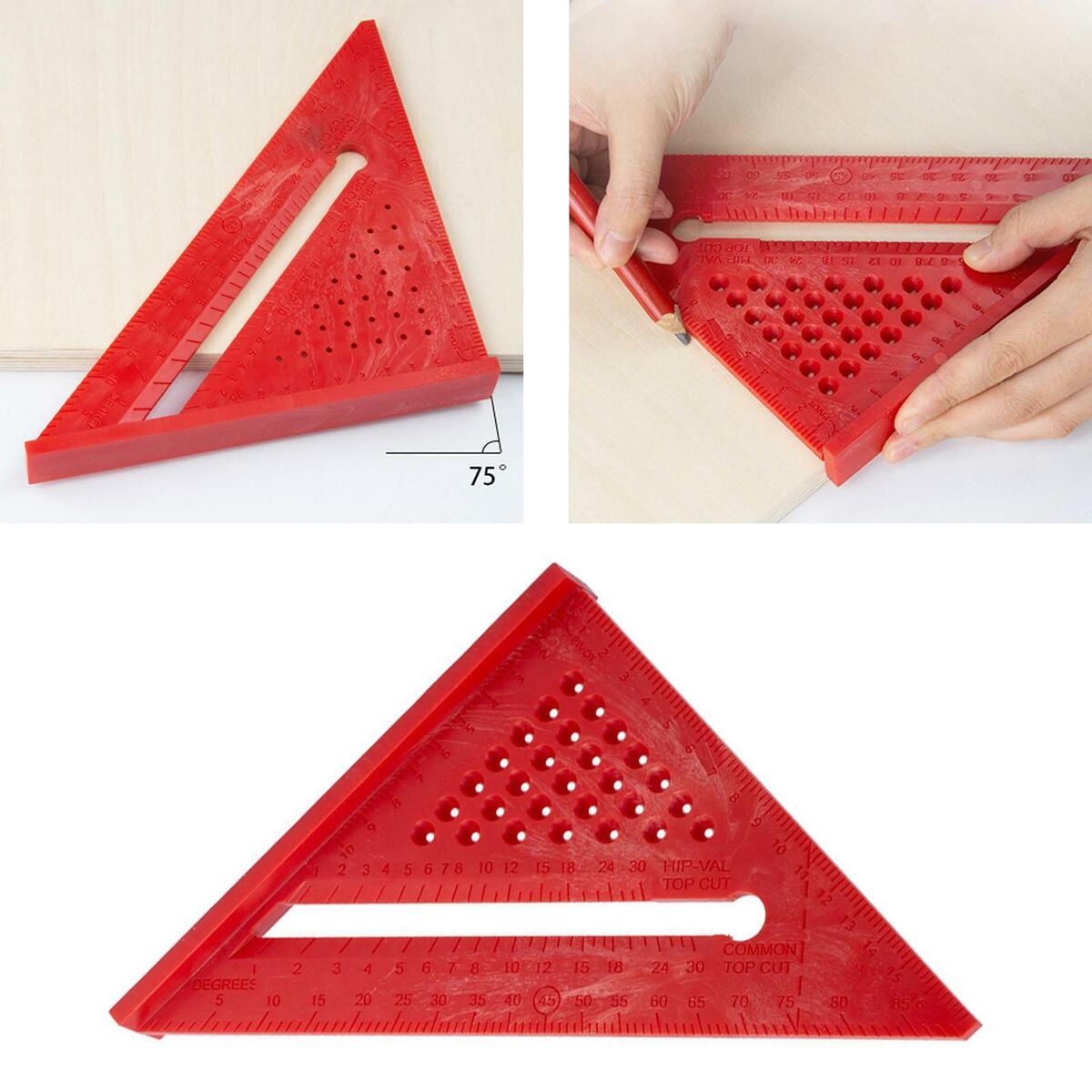 Multi Function Triangle Ruler Protractor Square Ruler Building Framing Tools