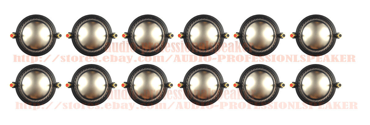 12 X Diaphragm For PRV RPD3220Ti For PRV D3220Ti & D3220Ti-ND Driver 8 Ohm