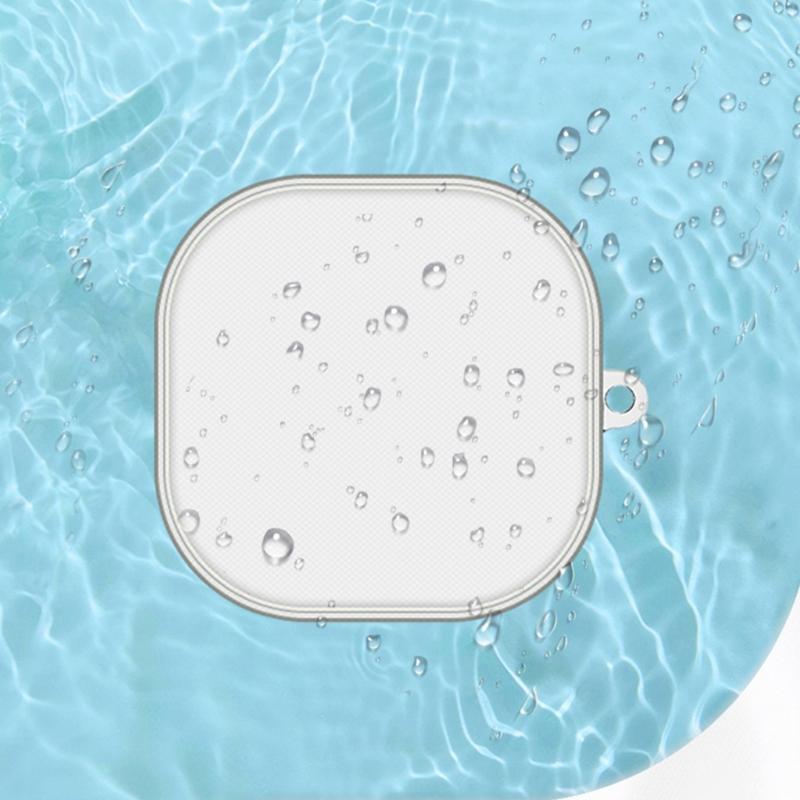Transparent Case Cover for-SoundPEATS Trueair2 + Earphone Case Dustproof
