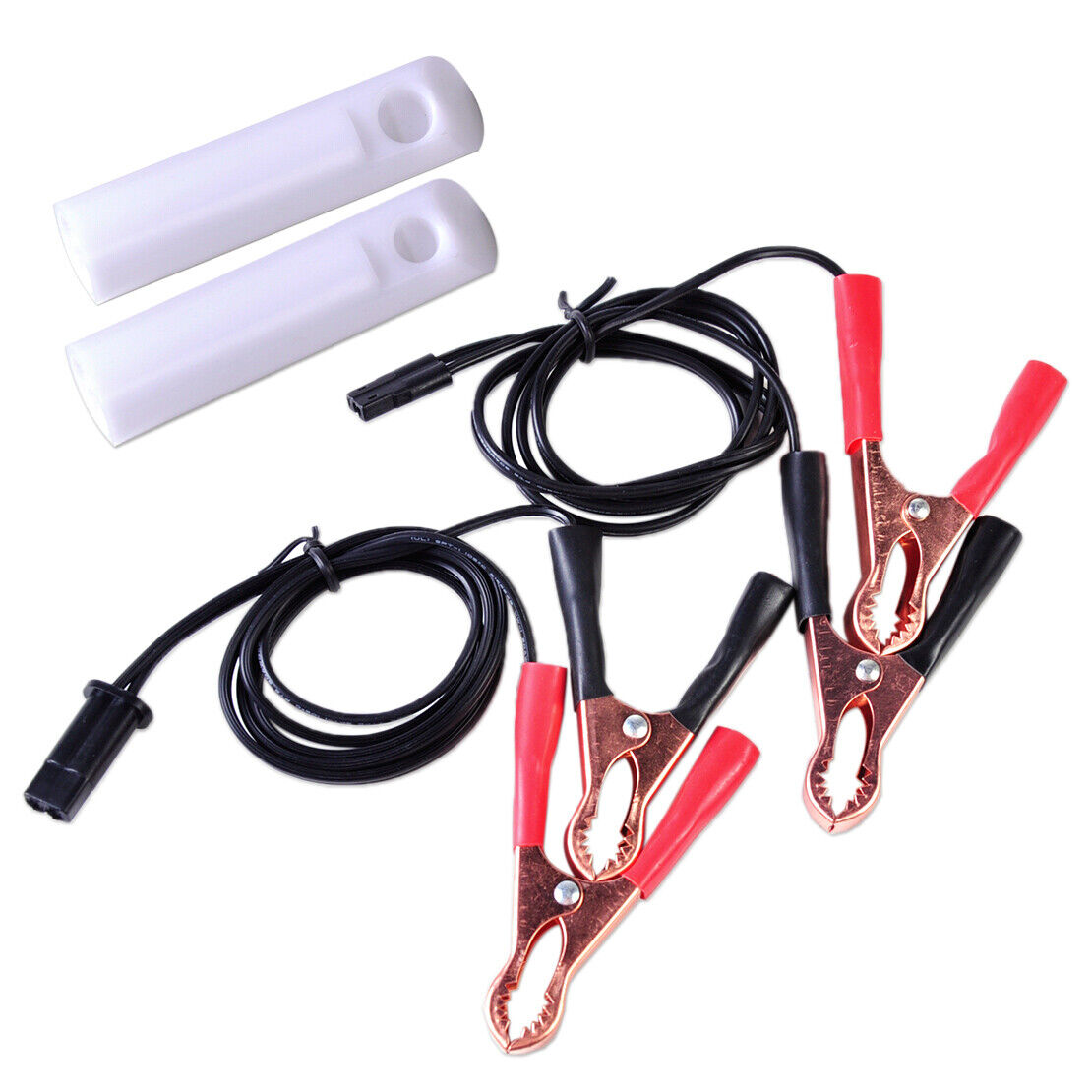 Fuel Injector Nozzle Flush Cleaner Adapter Cable DIY Kit Vehicle Motorcycle Li