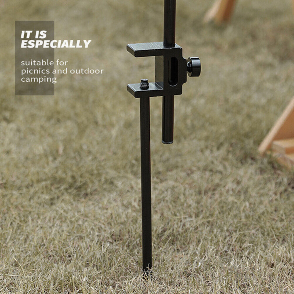 Camping Light Stand Extension Floor Pegs Thickened Desktop Light Pole Nail