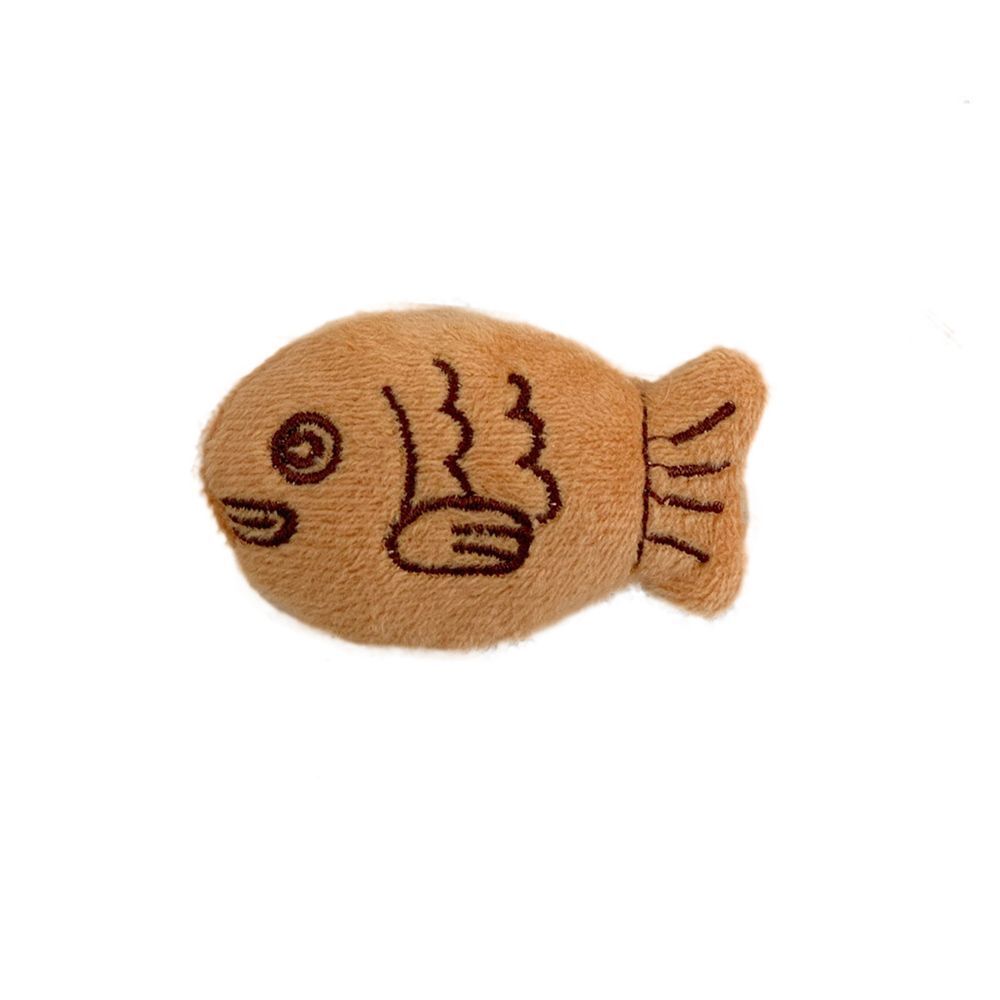 Fashion Lovely Sweater Backpack Taiyaki Brooch Corsage Small Fish Badge