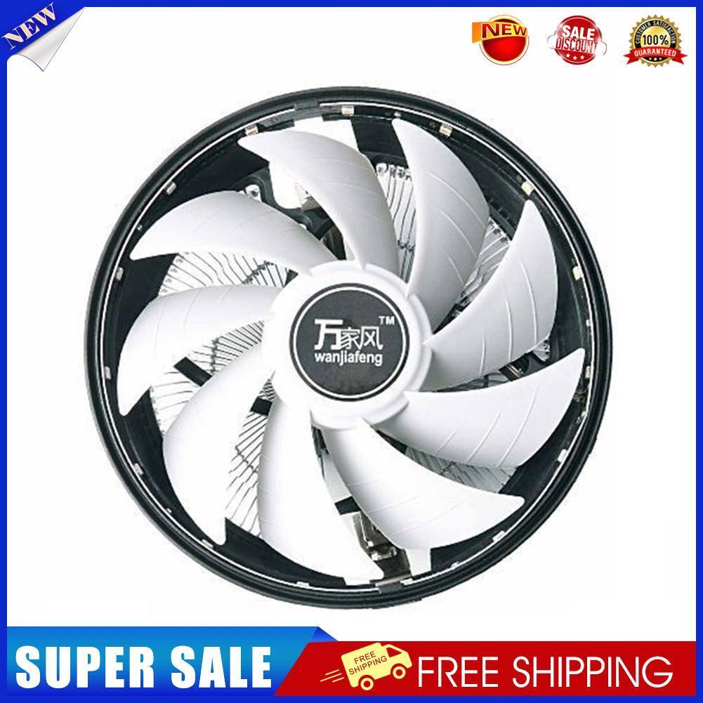 CPU Cooler Cooling Fan 3 Pin PC Computer Quiet Radiator for AMD 775/115