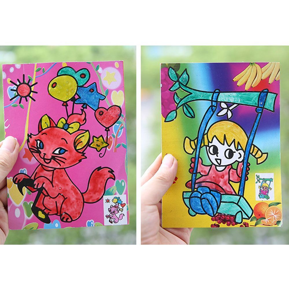 Coloring Gouache Children's Color Painting Graffiti Drawing Board Painting