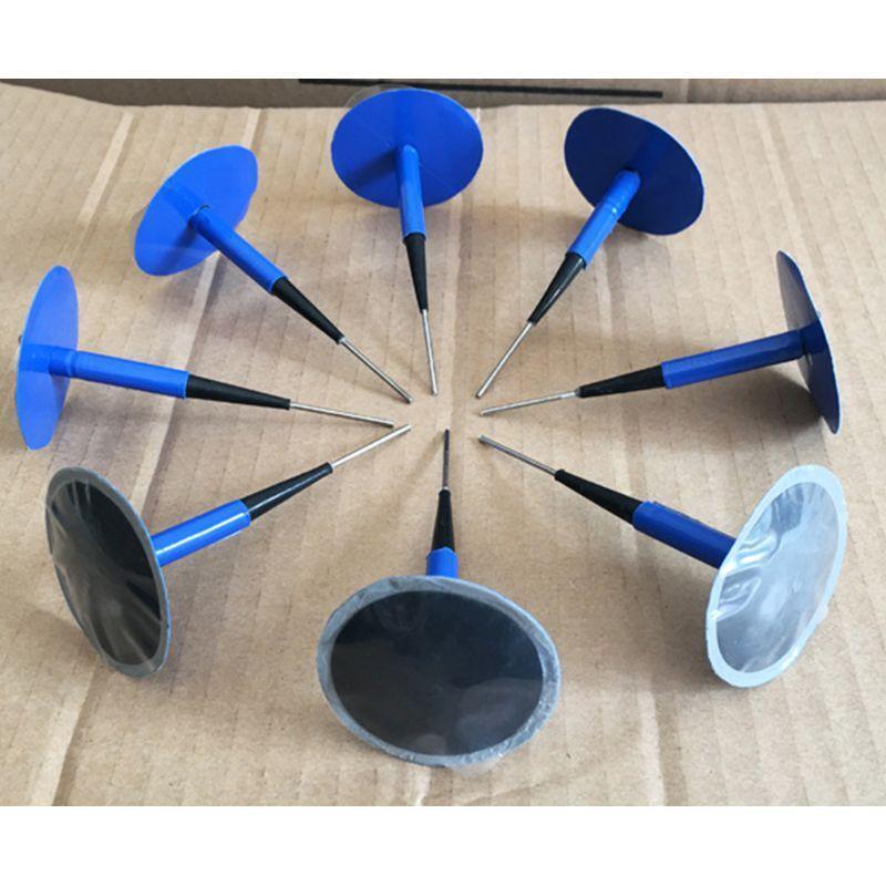 24x Tubeless Tyre Puncture Repair Kit Wired Mushroom Plug Patch Tire Repair Tool