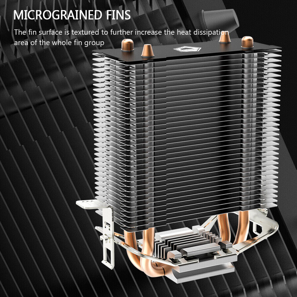 Desktop Computer CPU Radiator Fan for Intel LGA1200/115X Heat Cooler Part