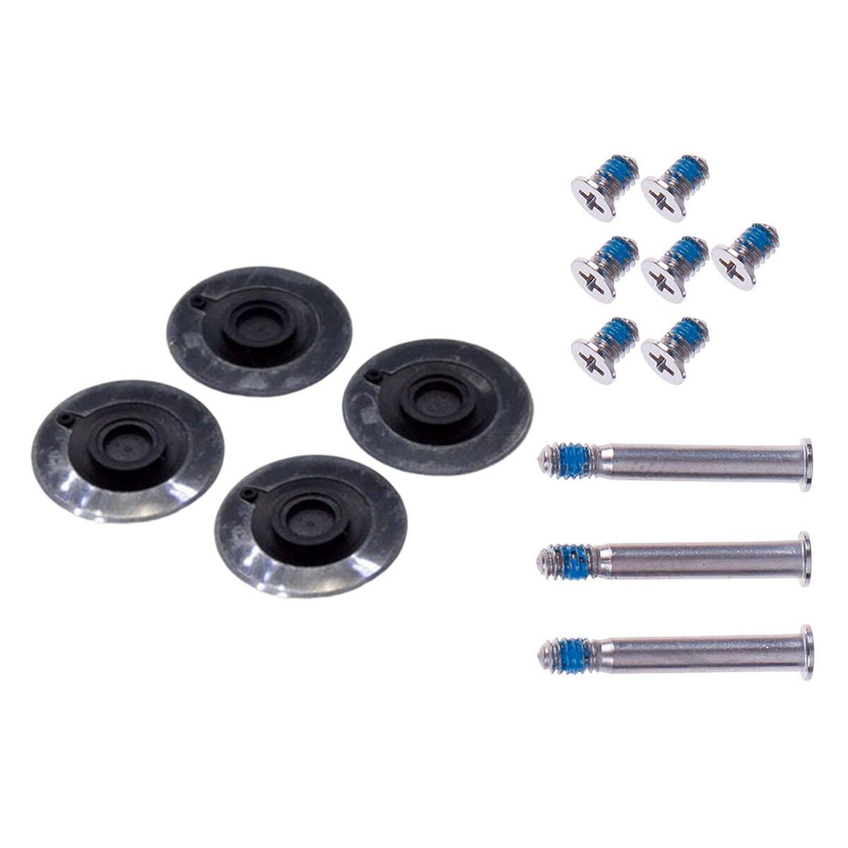 4Pcs Bottom Rubber Feet with Screws Kit Sticky Non-Slip Repair Replacement for