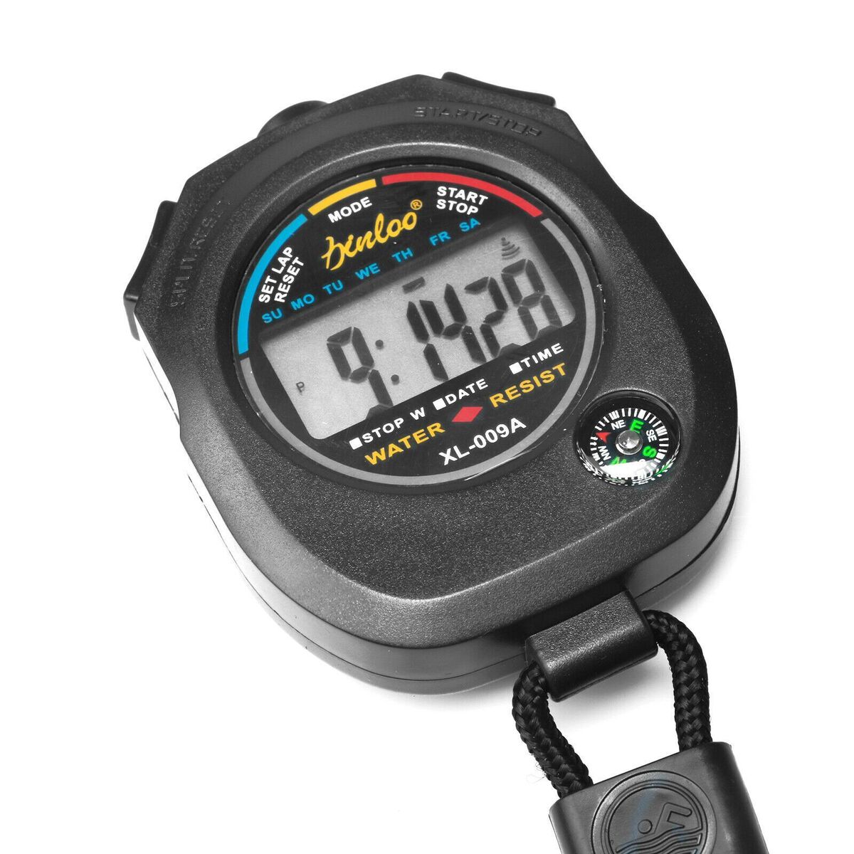 Sports Accessories Counter Timer LCD Stopwatch Chronograph Compass Digital