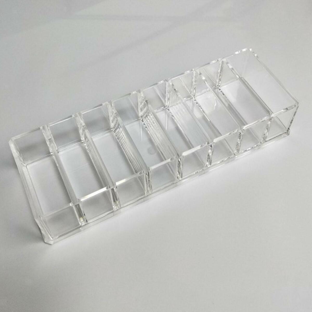 up Organizer Acrylic 8 Compartments  up Holder for  Table