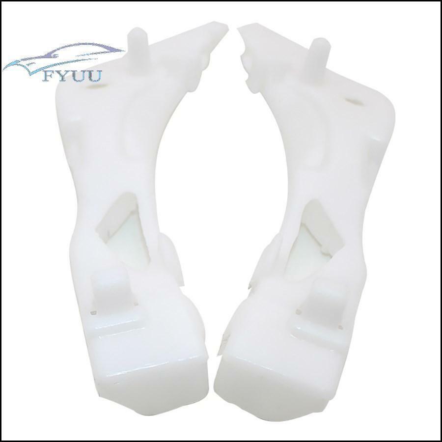1 Pair White Plastic Bumper Holder GJ6A-50-E12C GJ6A-50-E11C For Mazda 6 2003-08