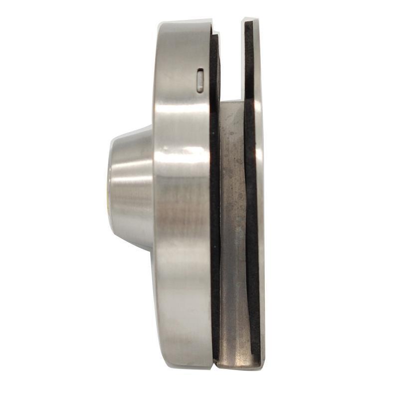 Frameless Glass Door Lock With Key Stainless Steel Anti-Theft Bolt Locks