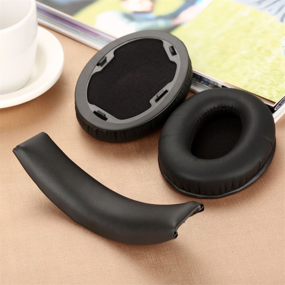 Black Replacement Ear Pads Memory Foam for Beats By Dr.Dre Stuido 1.0 Headphones