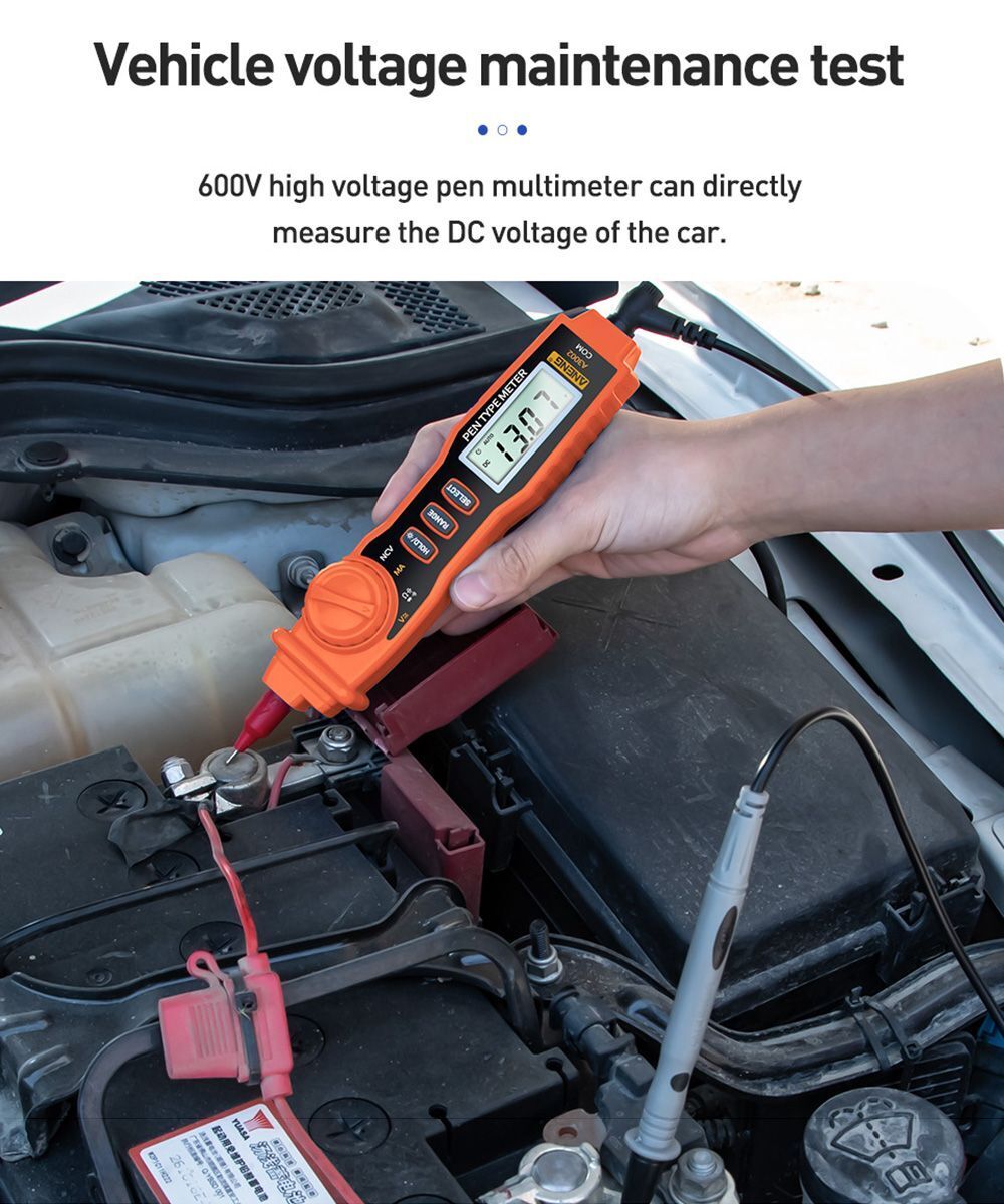 Tester True RMS Digital Profesional Meter Pen Type Digital Smart Multimeter
